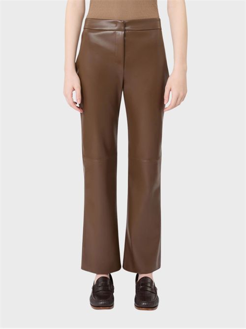 Pantalone cropped slim in jersey spalmato S' MAX MARA | 2629786041600002